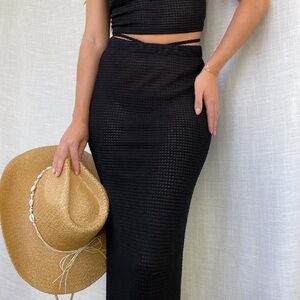 Chic Black Pencil Skirt for Women